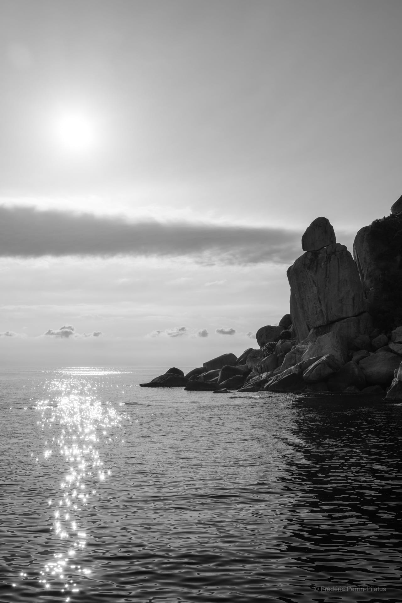 Rochers et scintillements